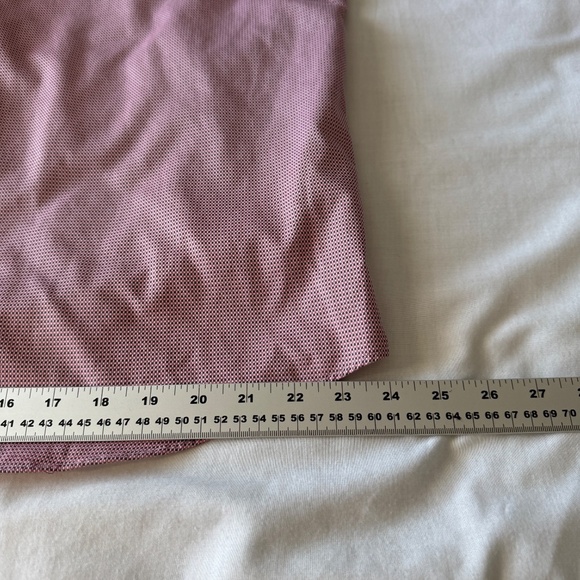 Joseph Abboud Men's 17 Button Up Long Sleeve‎ Egyptian Cotton Dress Shirt Pink - Picture 12 of 13